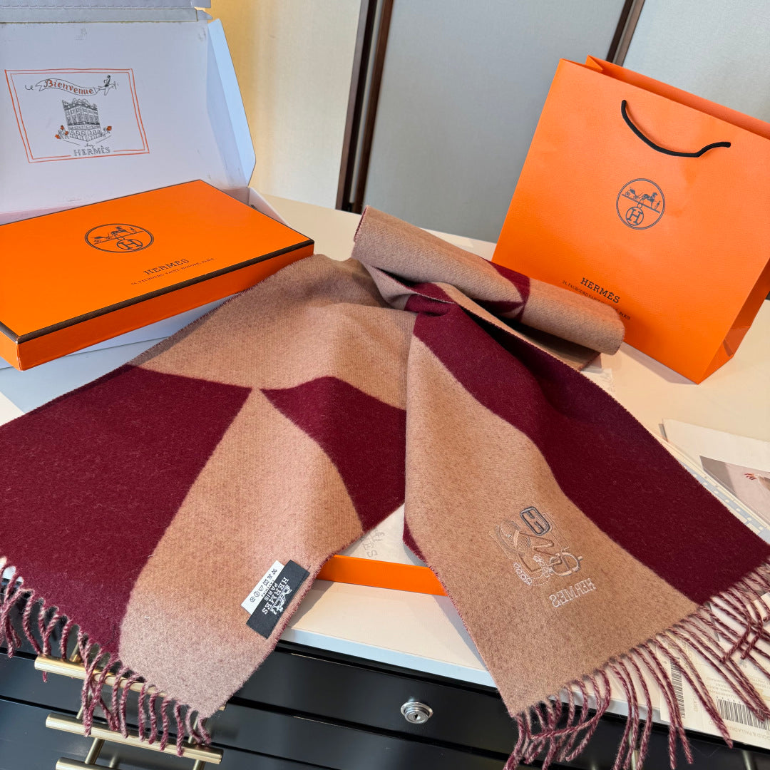 velvet stylish Scarf for men - alternate angle view 6