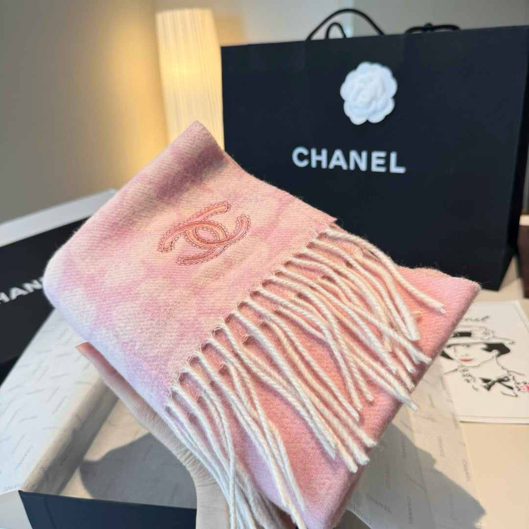 velvet elegant Scarf for women - alternate angle view 7
