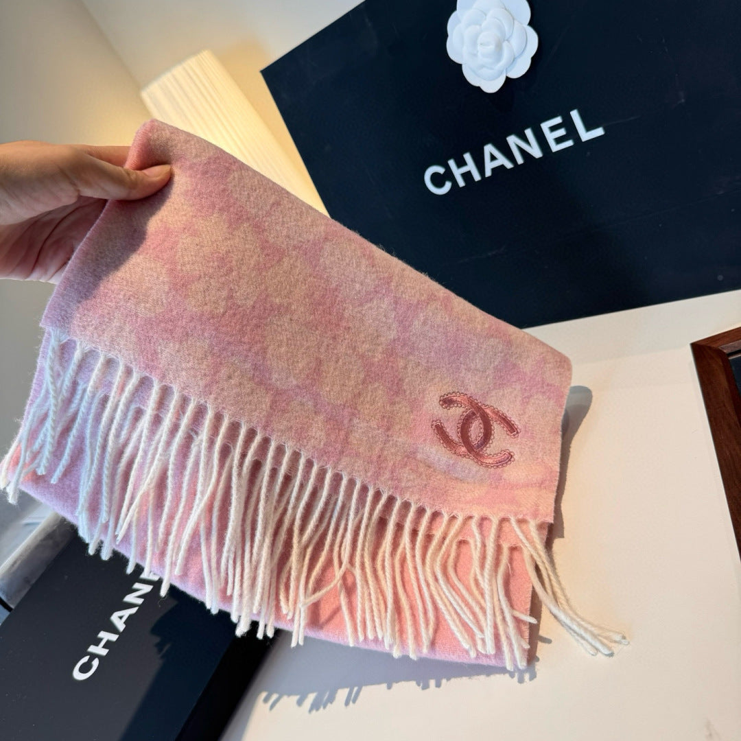 velvet elegant Scarf for women - alternate angle view 4
