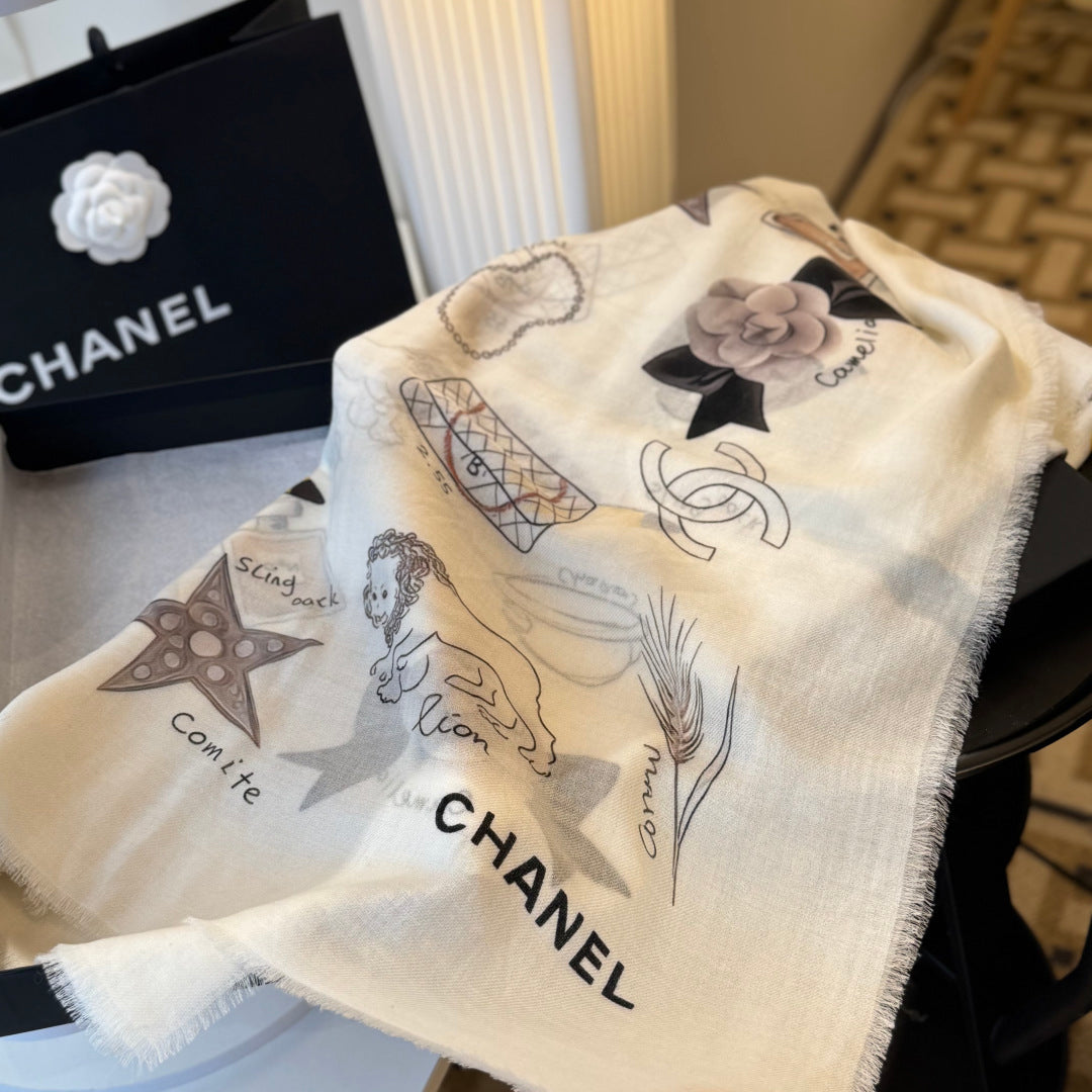 velvet elegant Scarf for women - alternate angle view 8