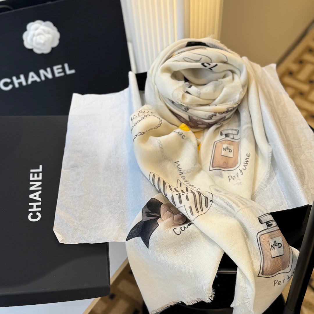 velvet elegant Scarf for women - alternate angle view 6