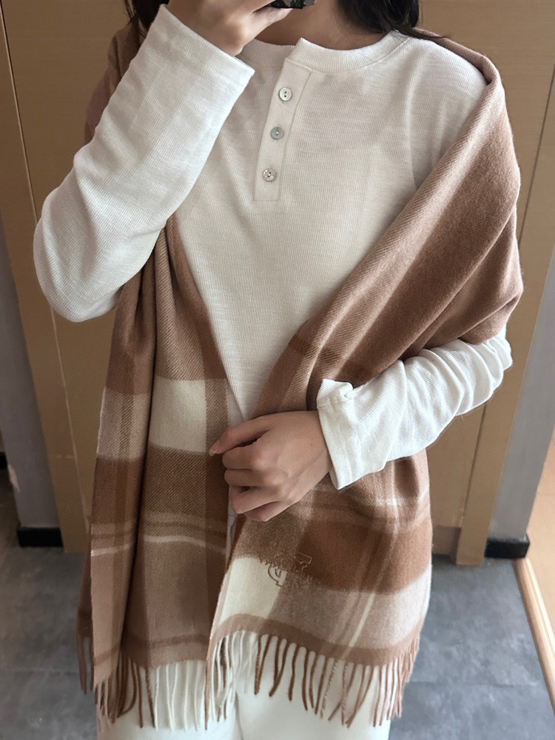 stylish Scarf for men - alternate angle view 2