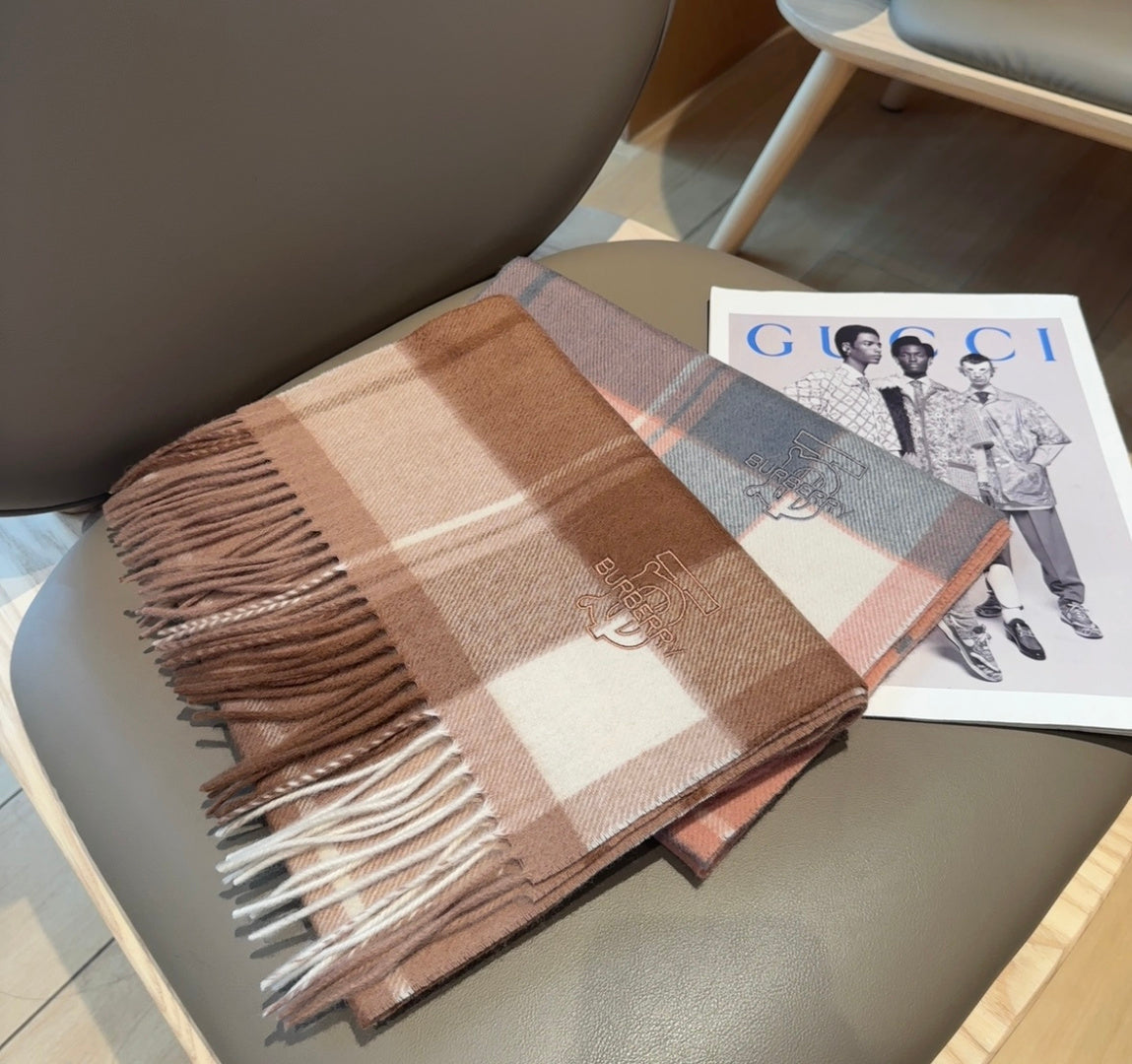 stylish Scarf for men - alternate angle view 5