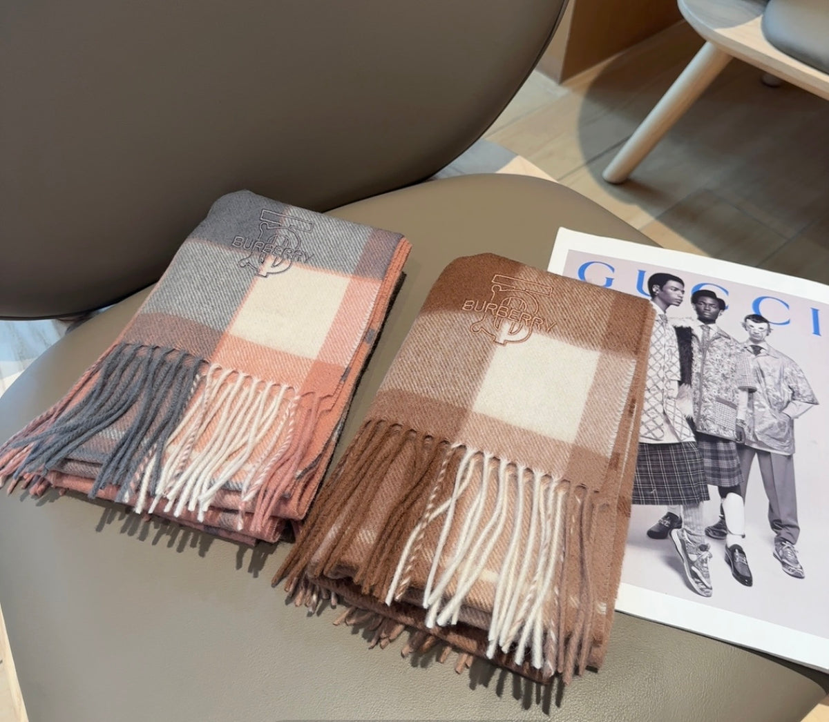 stylish Scarf for men - alternate angle view 4