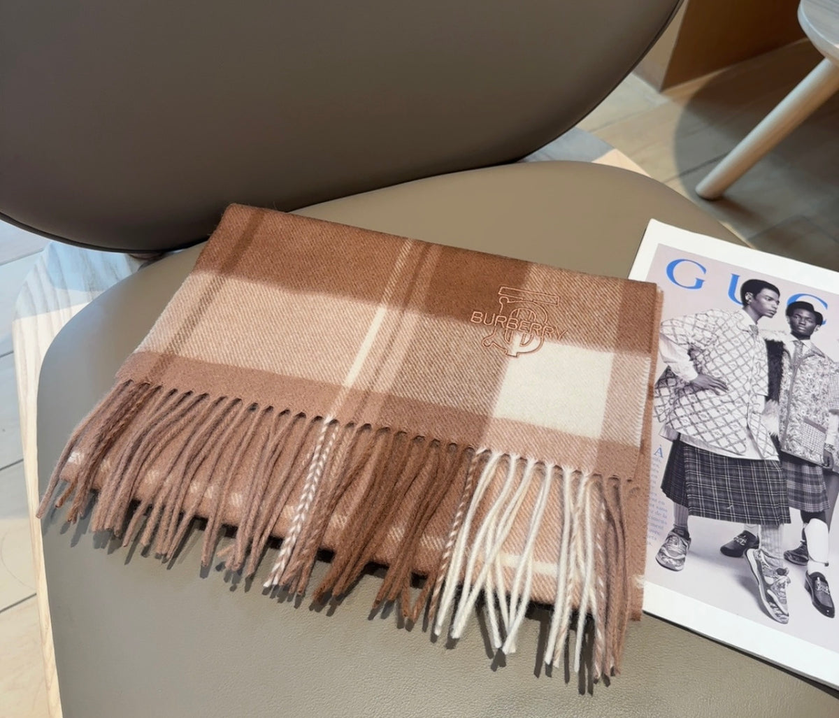 stylish Scarf for men - alternate angle view 6
