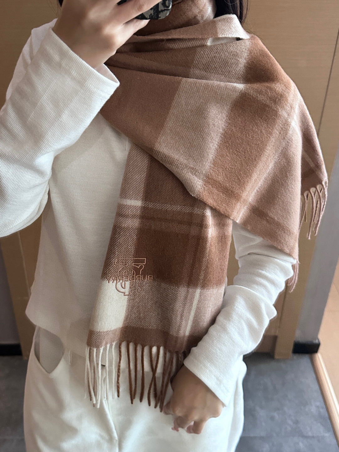 stylish Scarf for men - alternate angle view 3