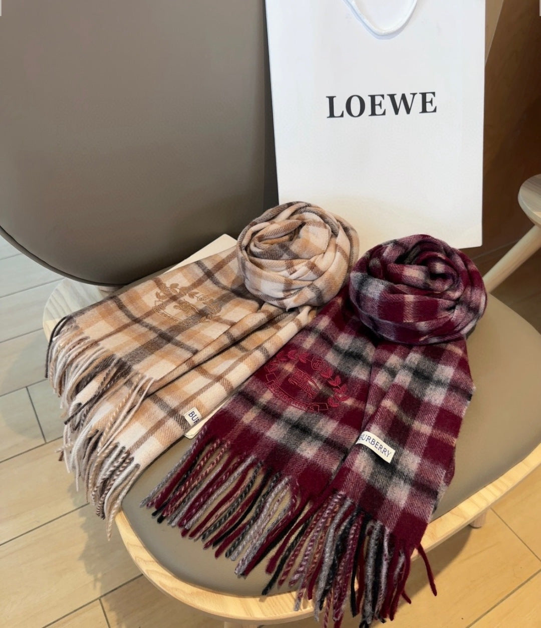 stylish Scarf for men - alternate angle view 4