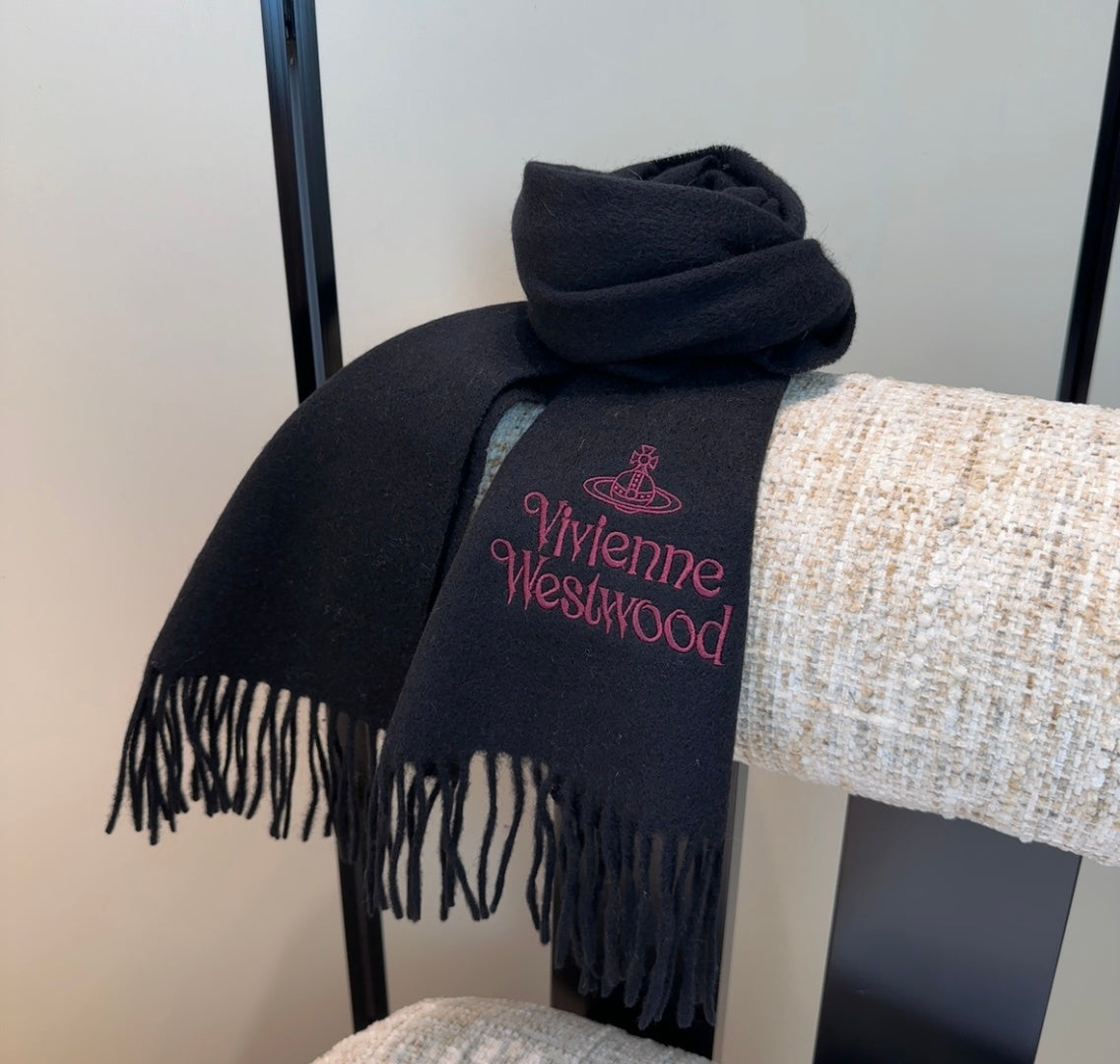 velvet luxury Scarf for women - alternate angle view 10