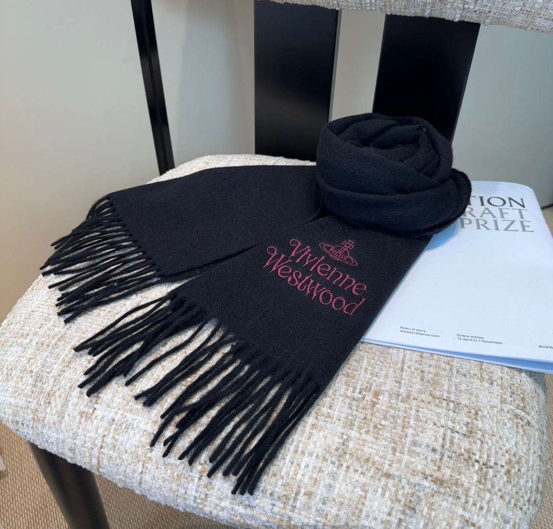 velvet luxury Scarf for women - alternate angle view 9