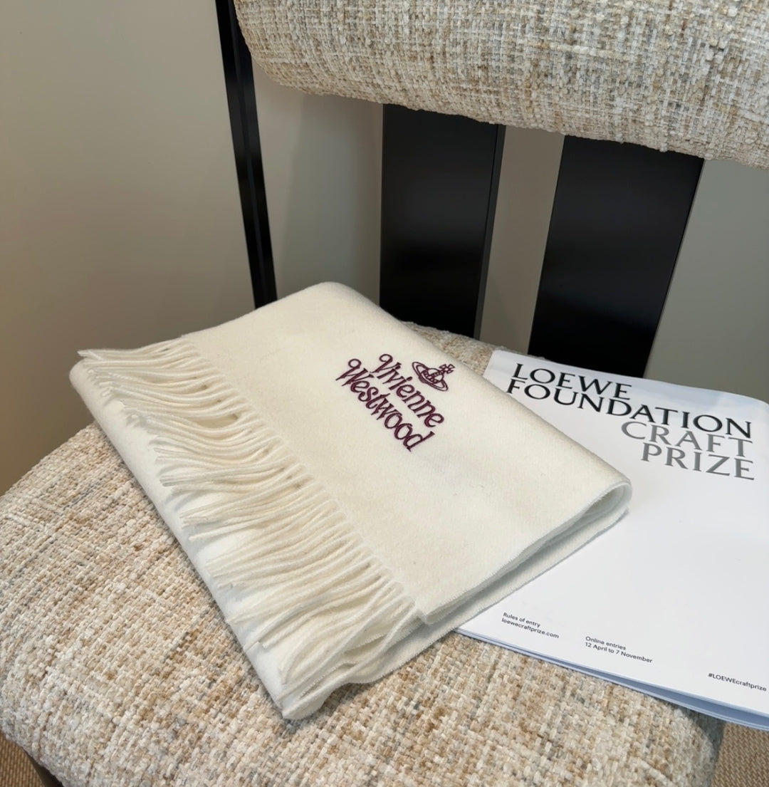 velvet luxury Scarf for women - alternate angle view 6