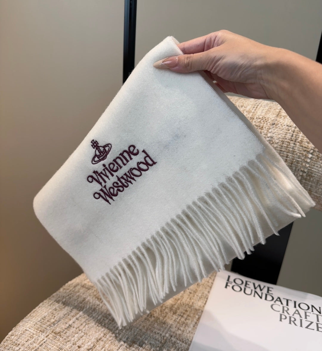 velvet luxury Scarf for women - alternate angle view 5