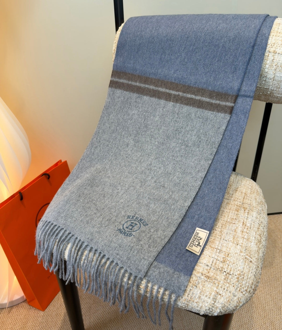 elegant Scarf for unisex couple - alternate angle view 10