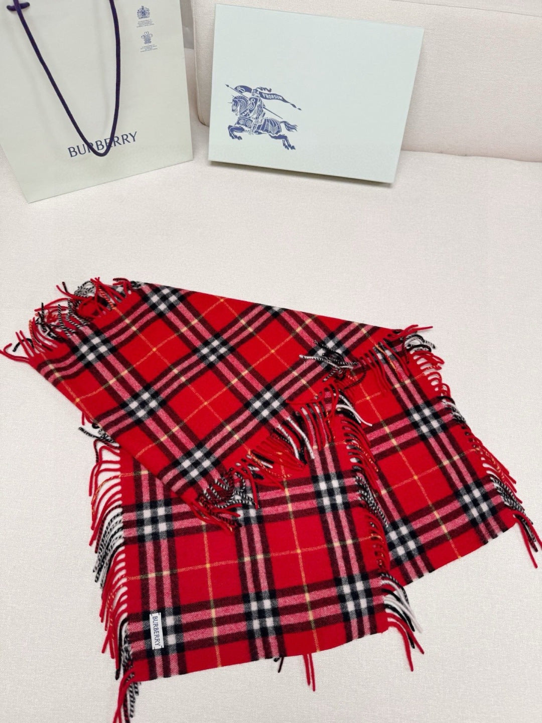 gold tassel Scarf for women - alternate angle view 8