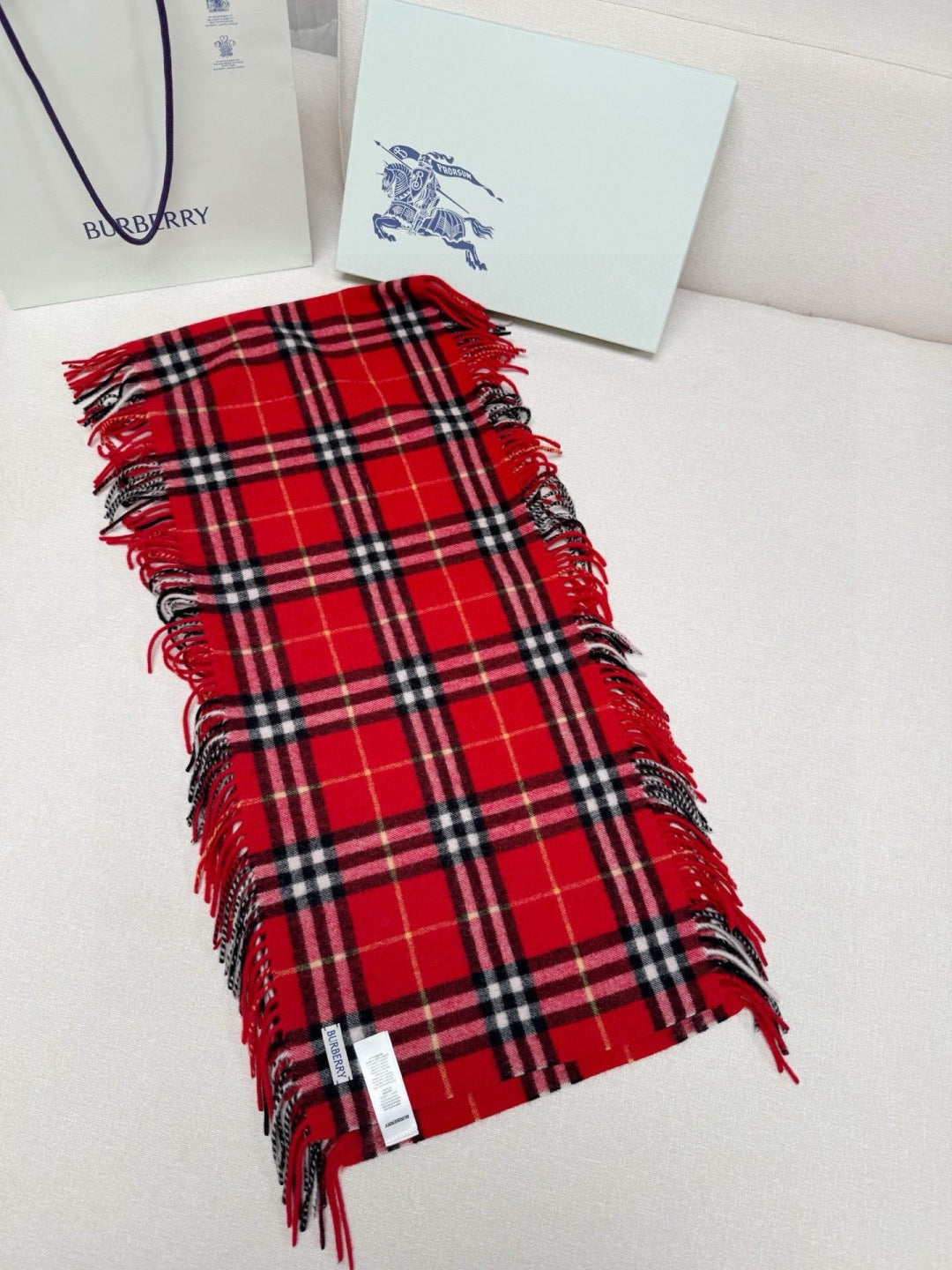 gold tassel Scarf for women - alternate angle view 7