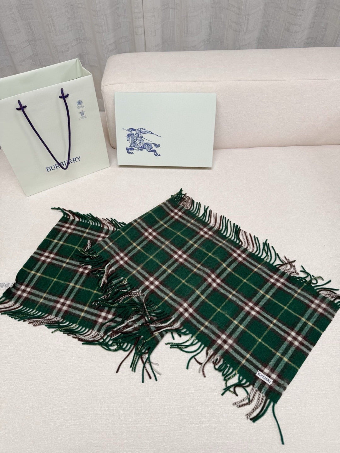 gold tassel Scarf for women - alternate angle view 7