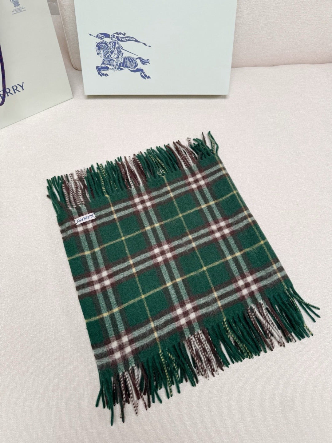 gold tassel Scarf for women - alternate angle view 9