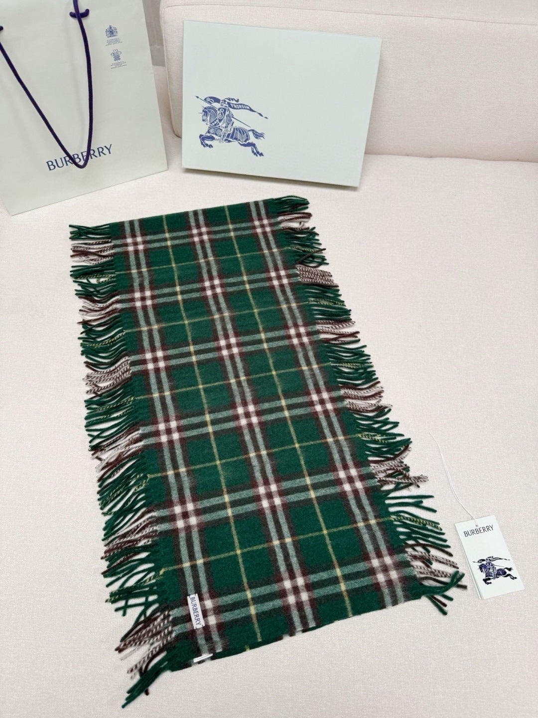 gold tassel Scarf for women - alternate angle view 5