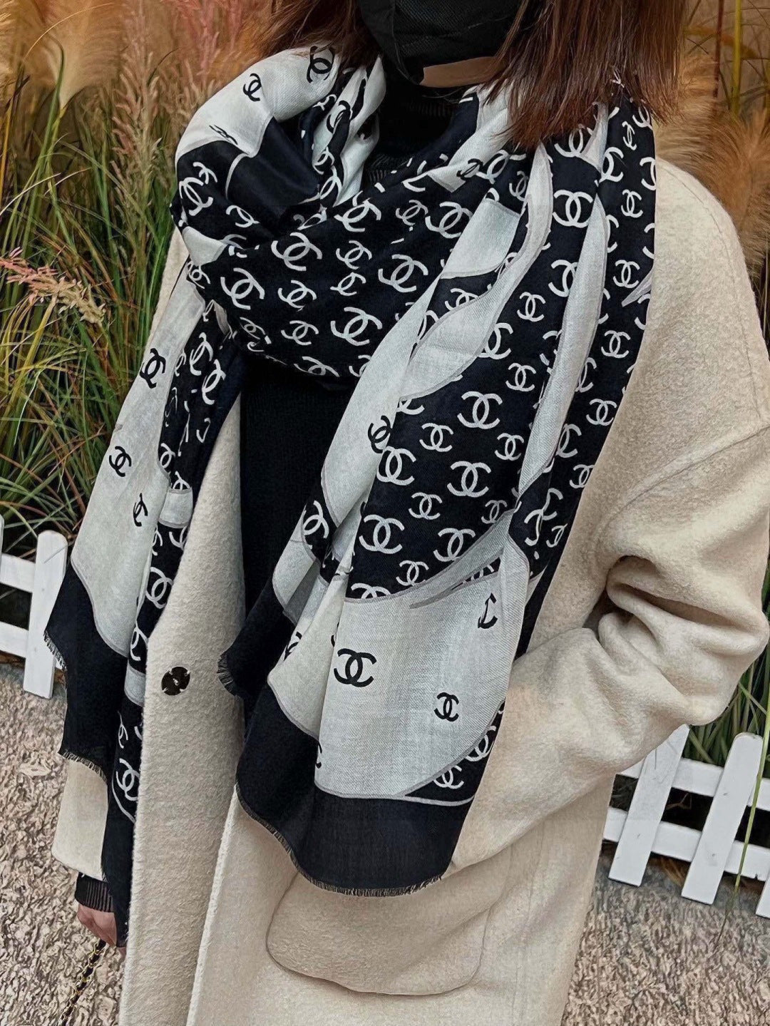 white velvet floral Coat for women - product detail view