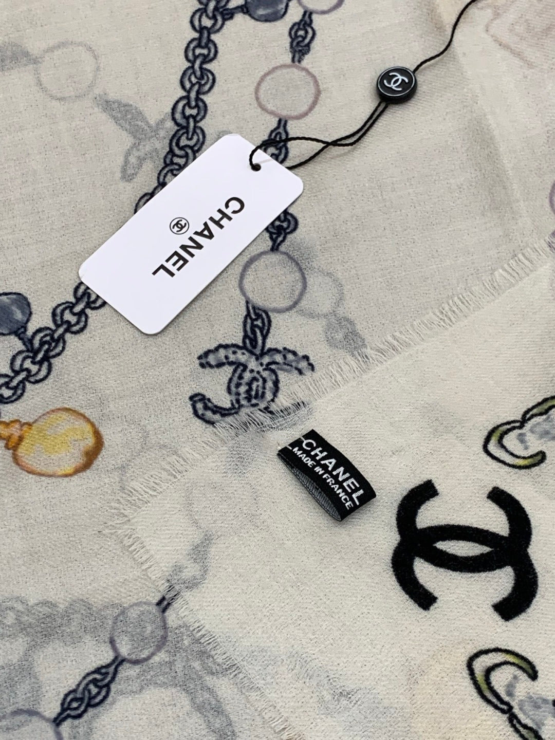 pearl Silk Scarf for women - alternate angle view 6