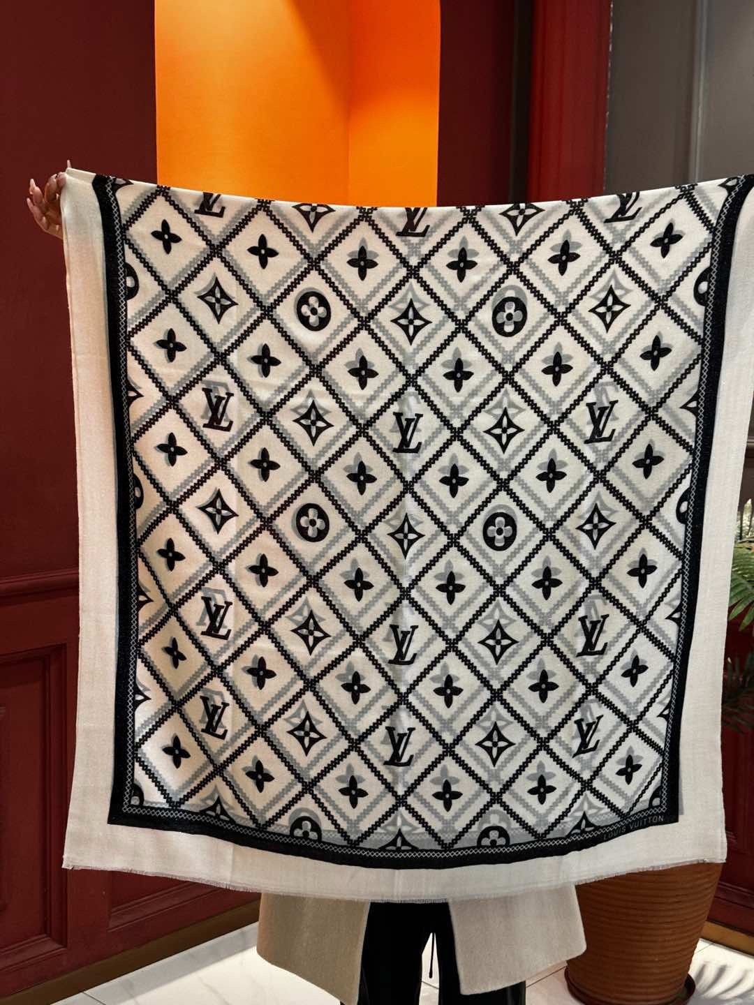 silver velvet elegant Scarf for women - alternate angle view 8