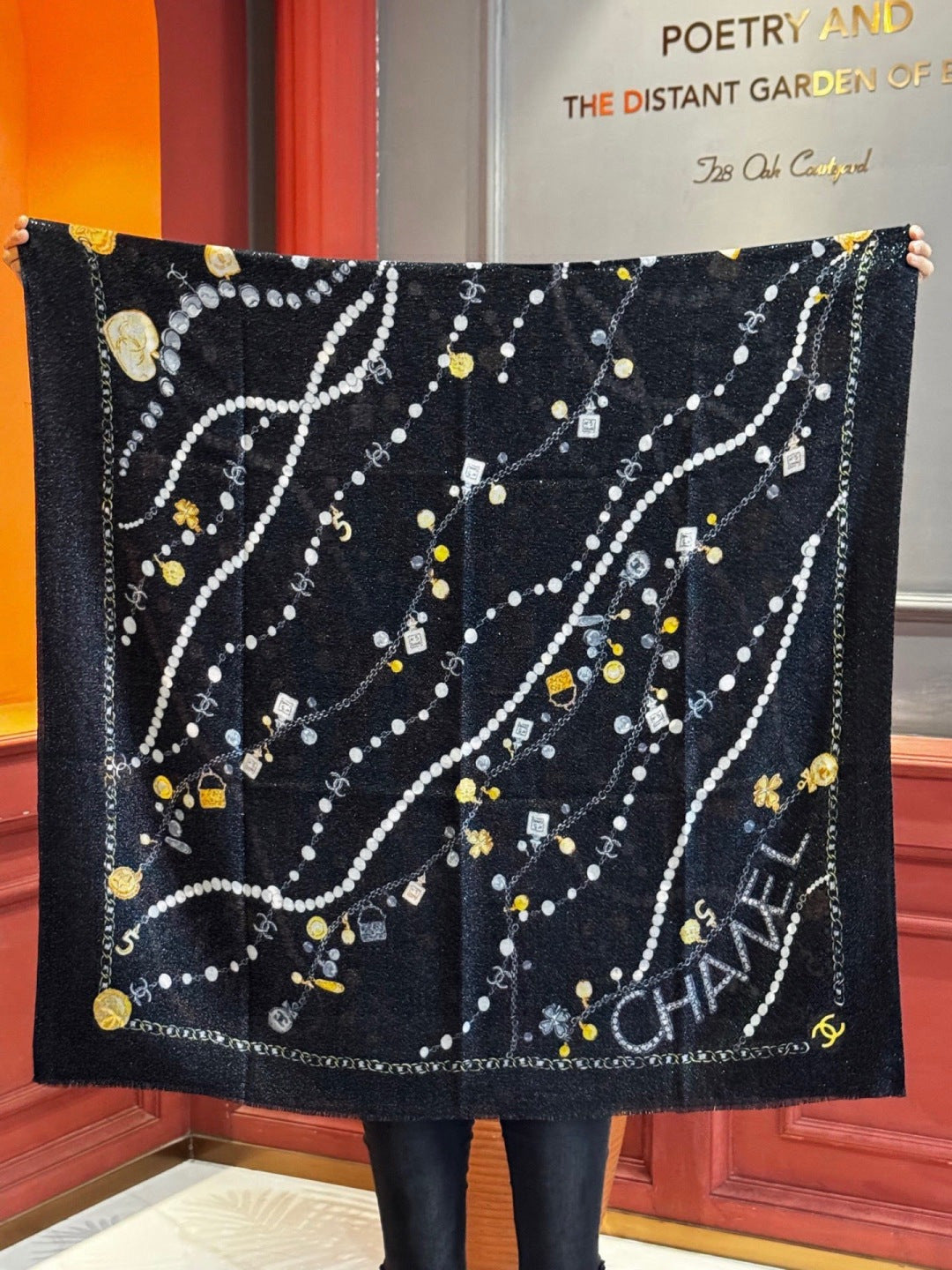 unique Scarf for women - alternate angle view 8
