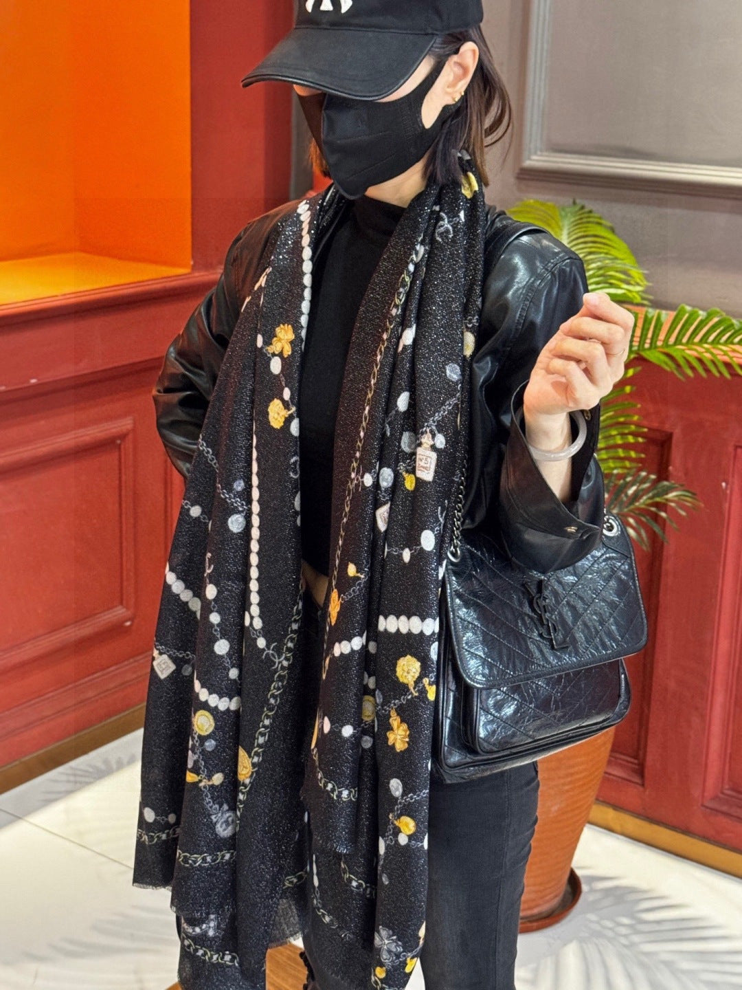 unique Scarf for women - alternate angle view 2