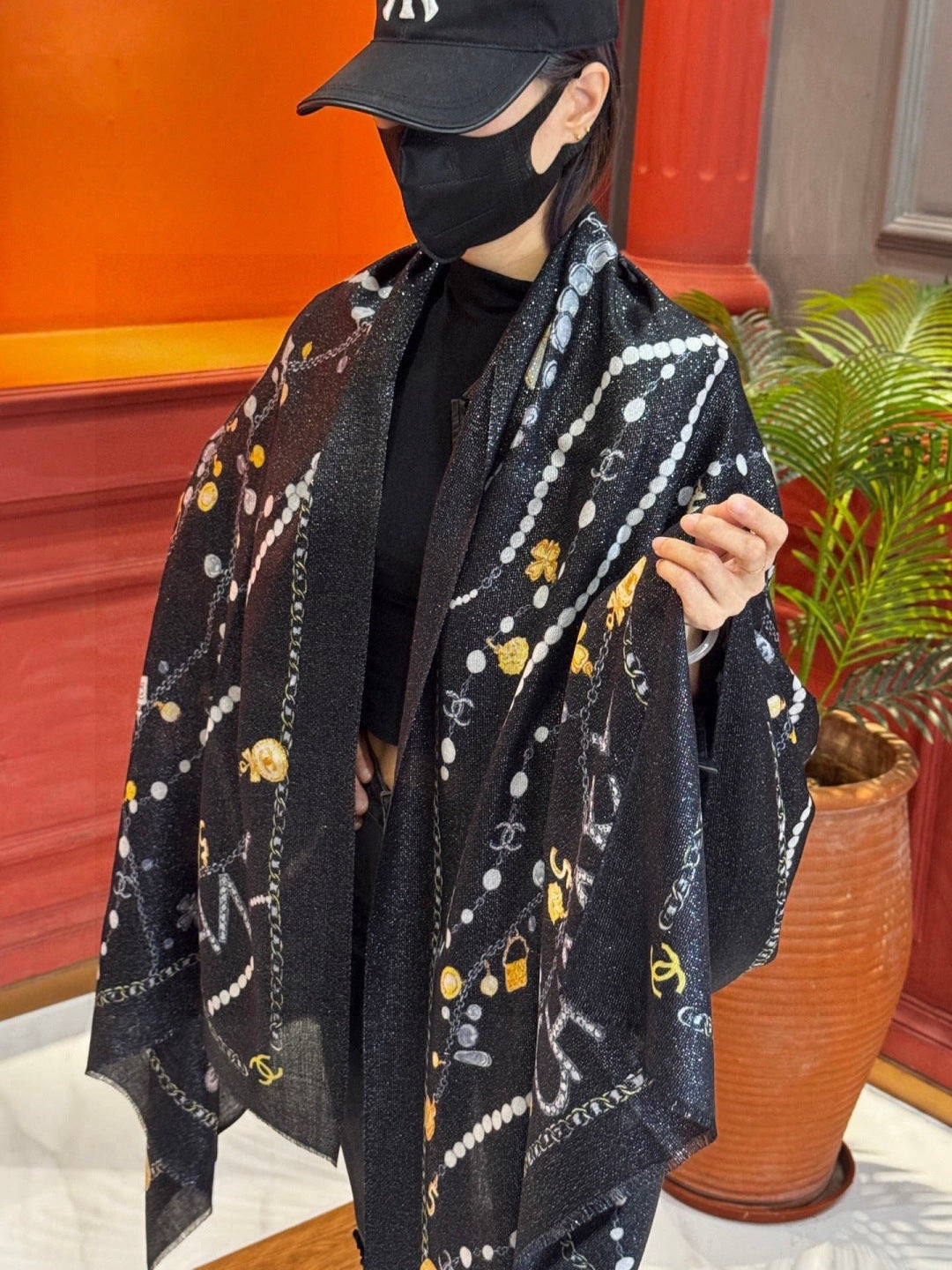 unique Scarf for women - product detail view