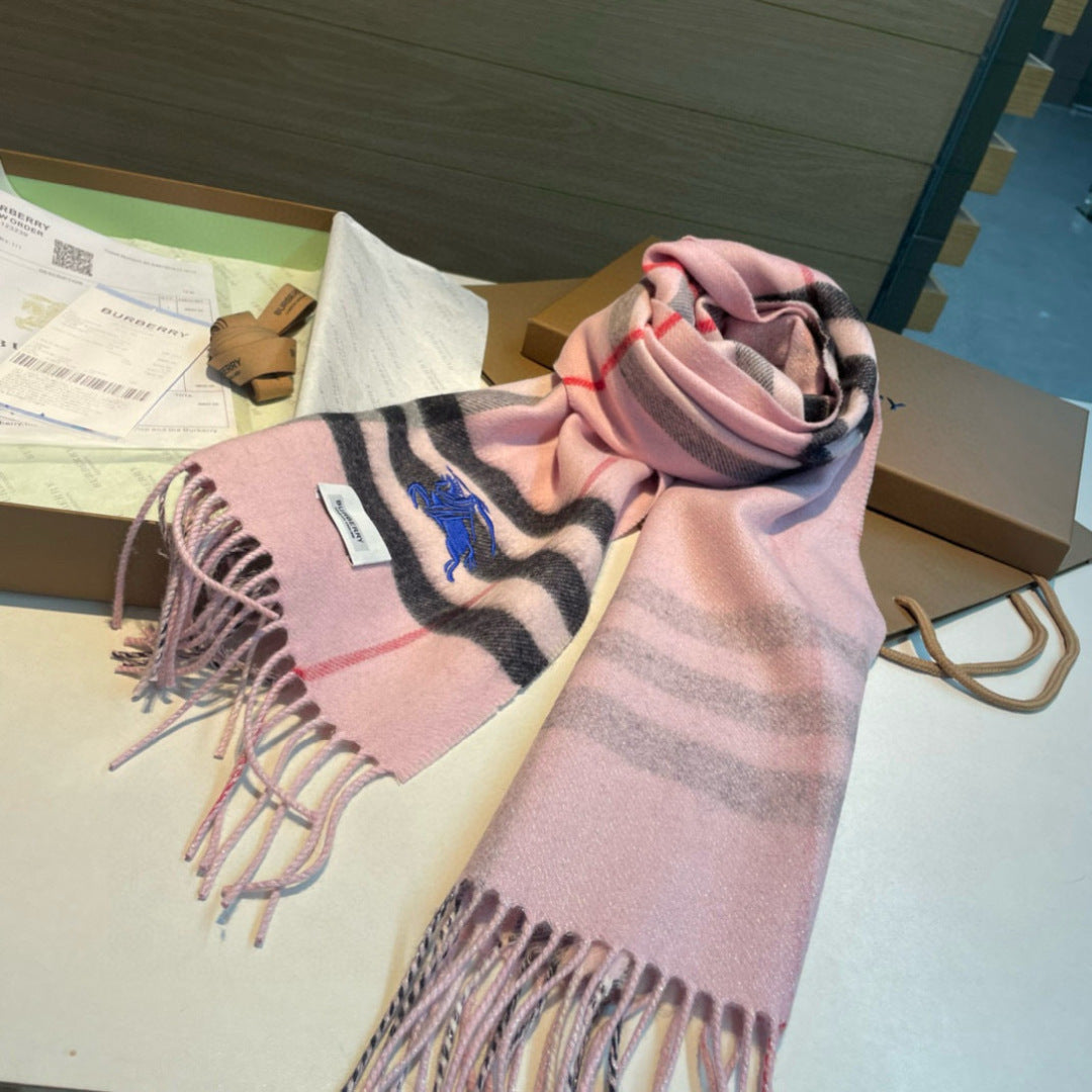 multicolor velvet luxury Scarf for women - alternate angle view 8