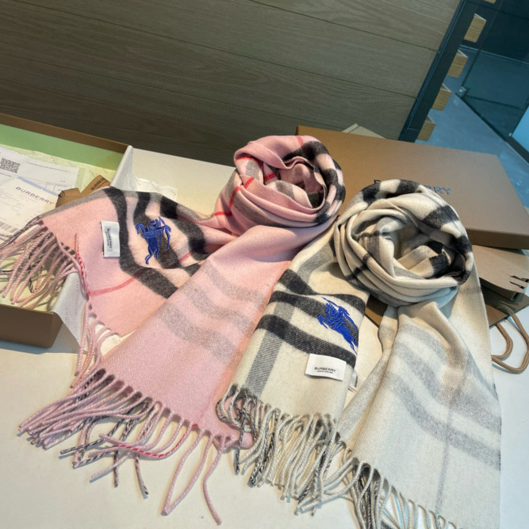 multicolor velvet luxury Scarf for women - alternate angle view 2