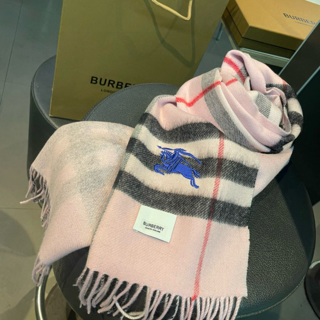 multicolor velvet luxury Scarf for women - alternate angle view 9