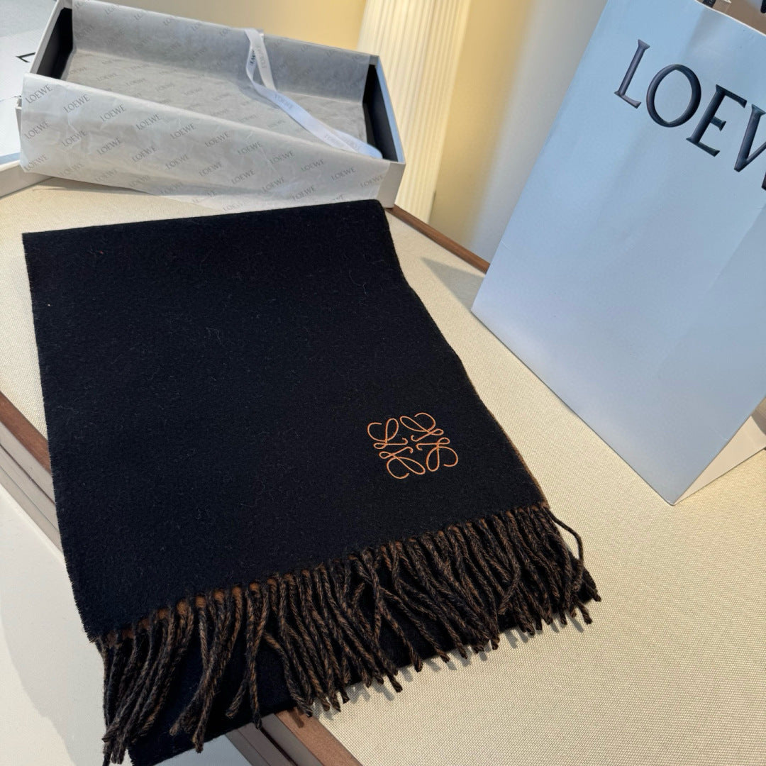 velvet elegant Scarf for unisex couple - alternate angle view 6