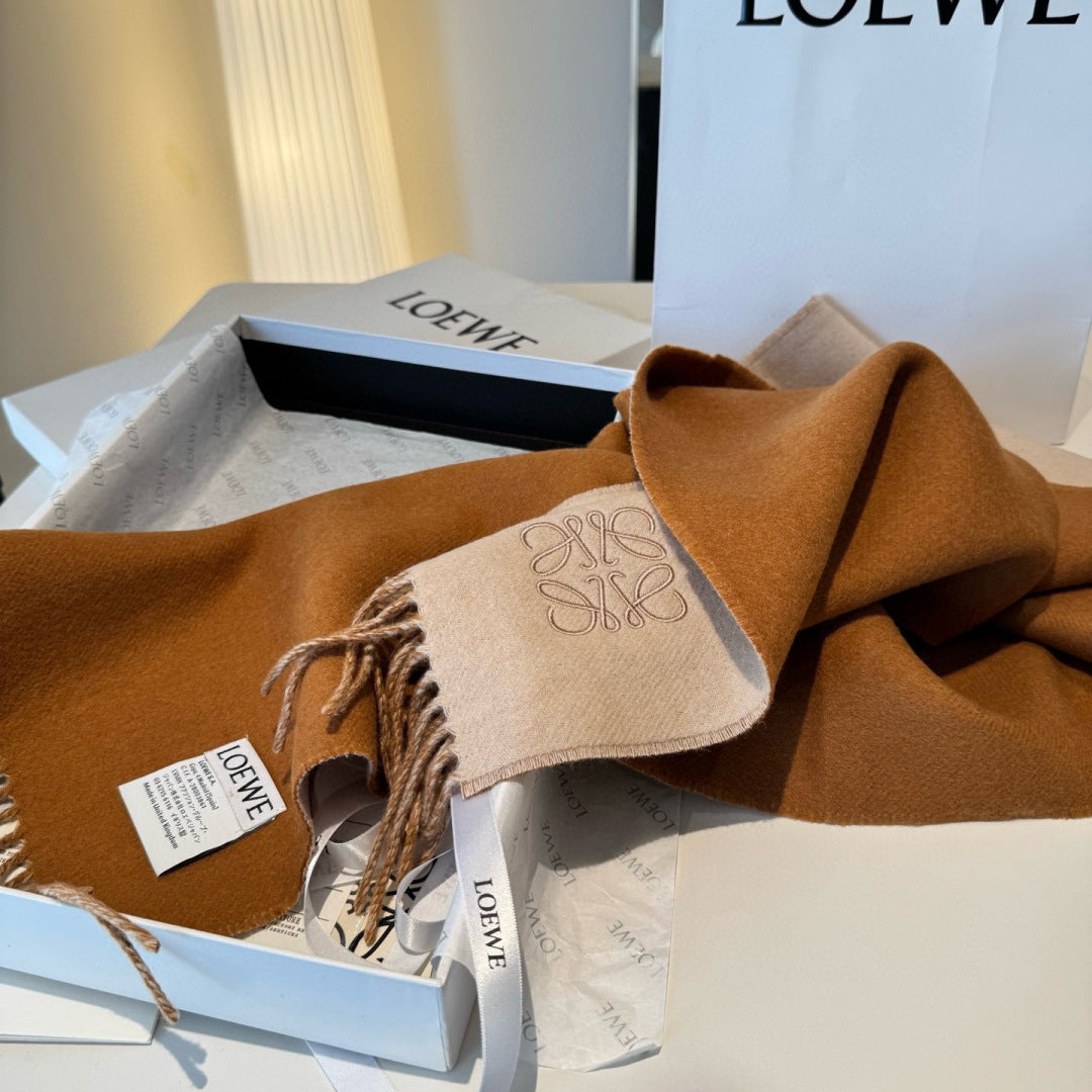 velvet elegant Scarf for unisex couple - alternate angle view 10