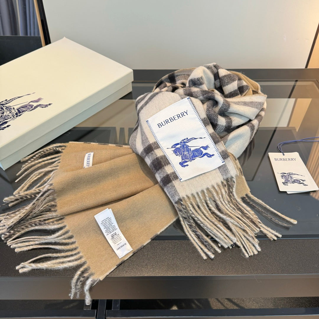 camel velvet tassel Shawl for men - alternate angle view 11
