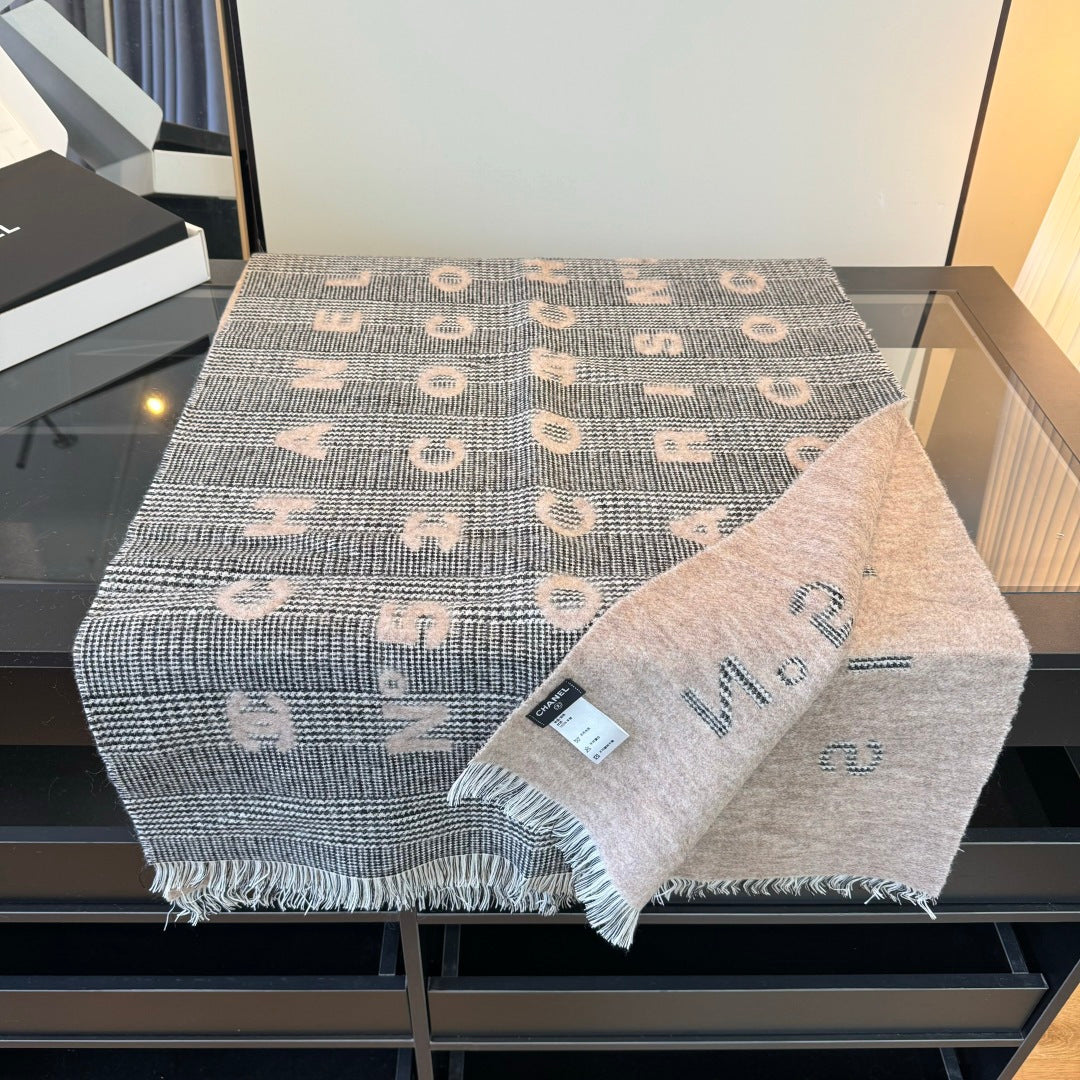 velvet luxury Scarf for women - alternate angle view 4