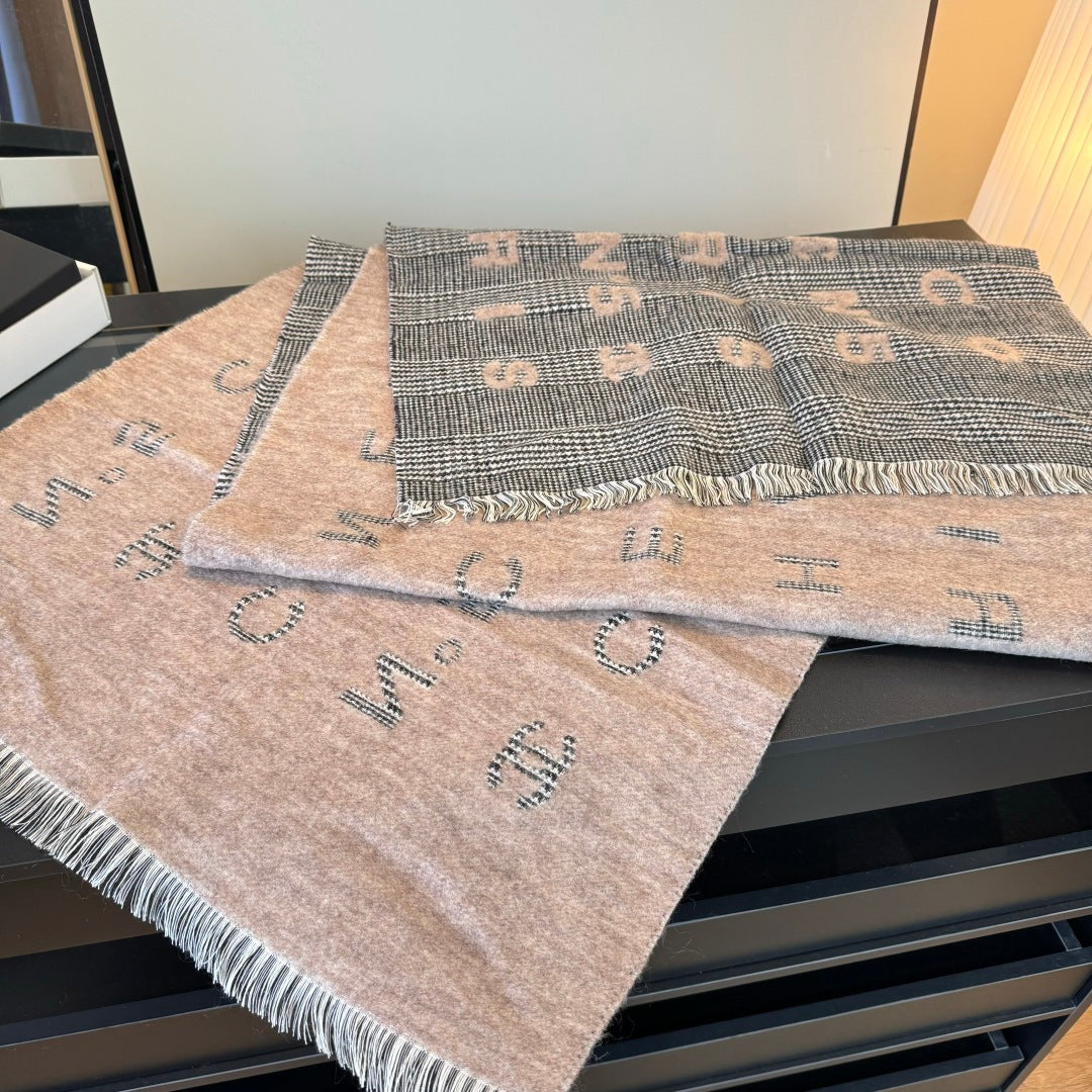 velvet luxury Scarf for women - alternate angle view 5