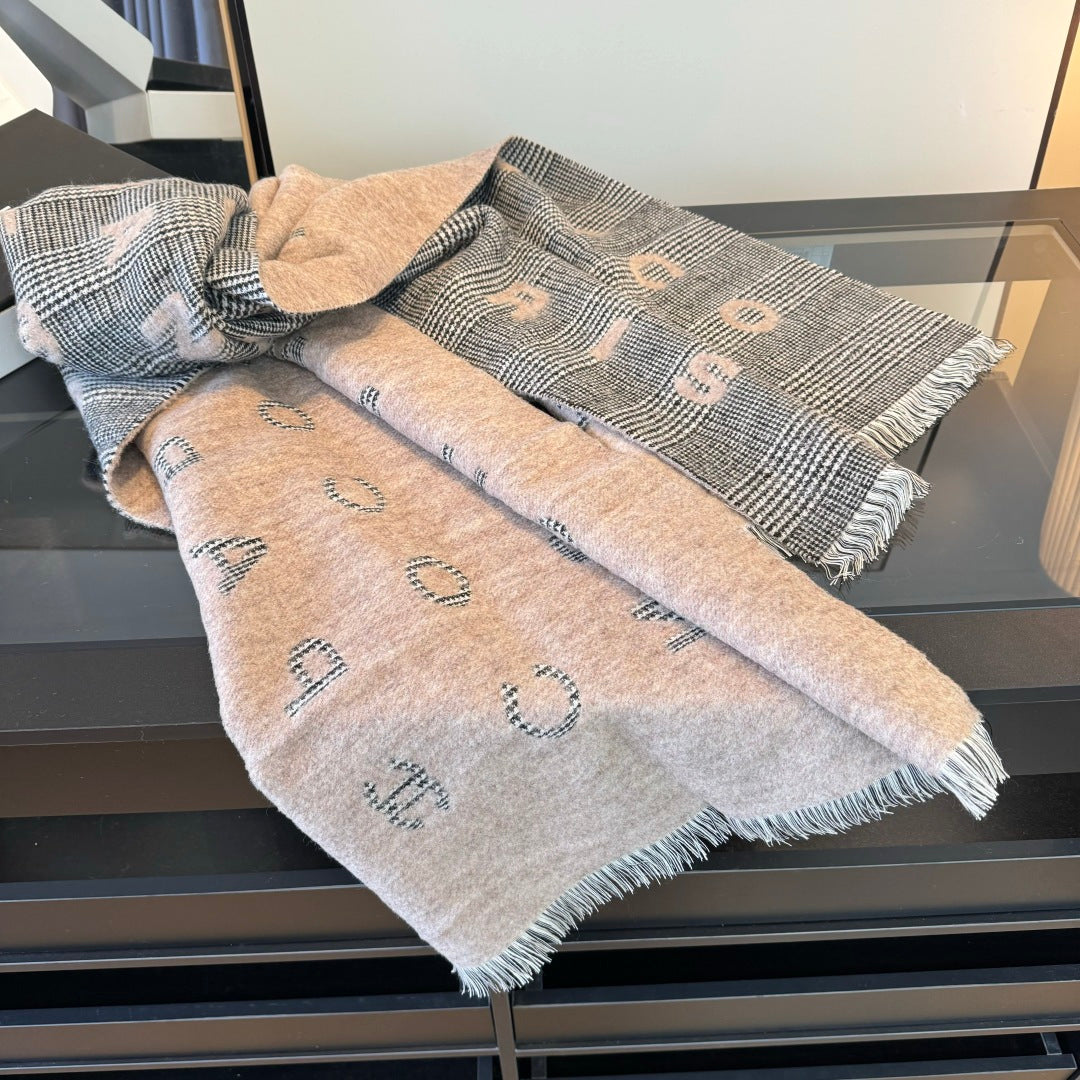 velvet luxury Scarf for women - alternate angle view 7