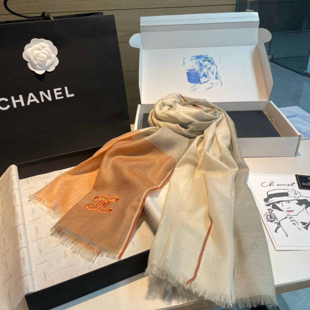 velvet elegant Scarf for women - alternate angle view 8