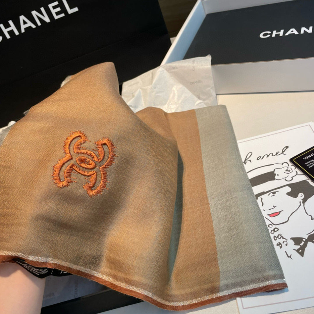 velvet elegant Scarf for women - alternate angle view 5