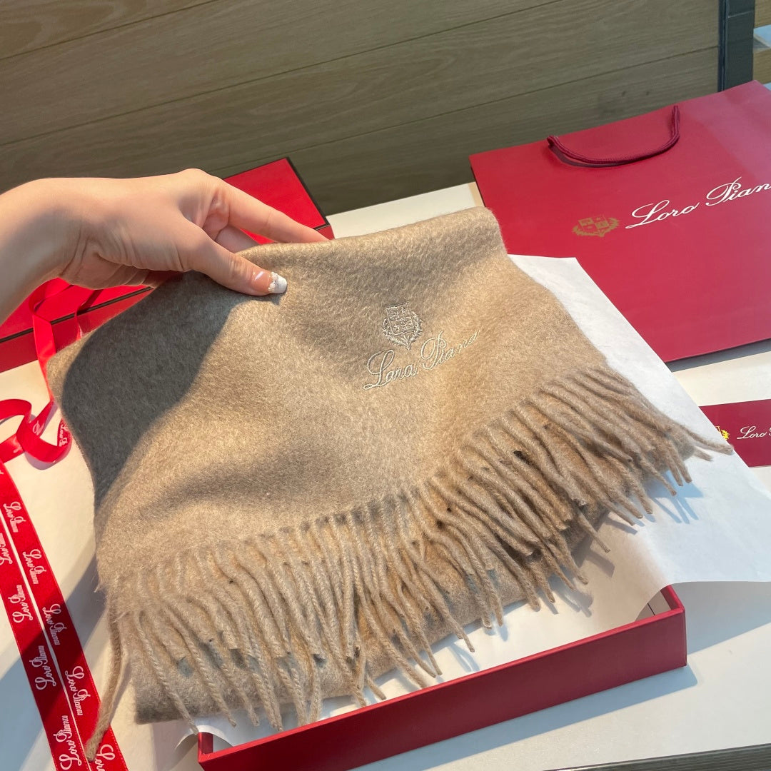 velvet luxury Scarf for women - alternate angle view 4