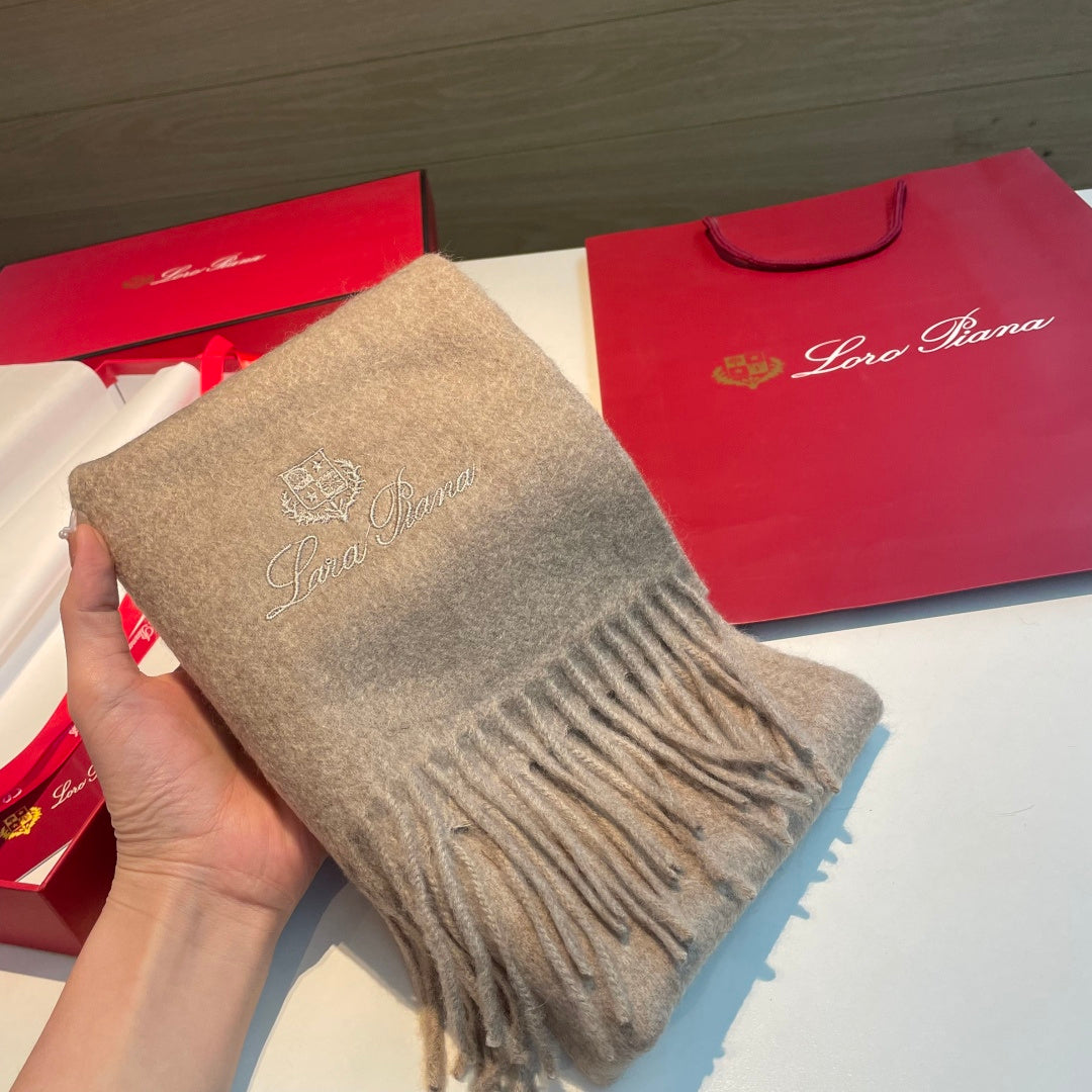 velvet luxury Scarf for women - alternate angle view 2