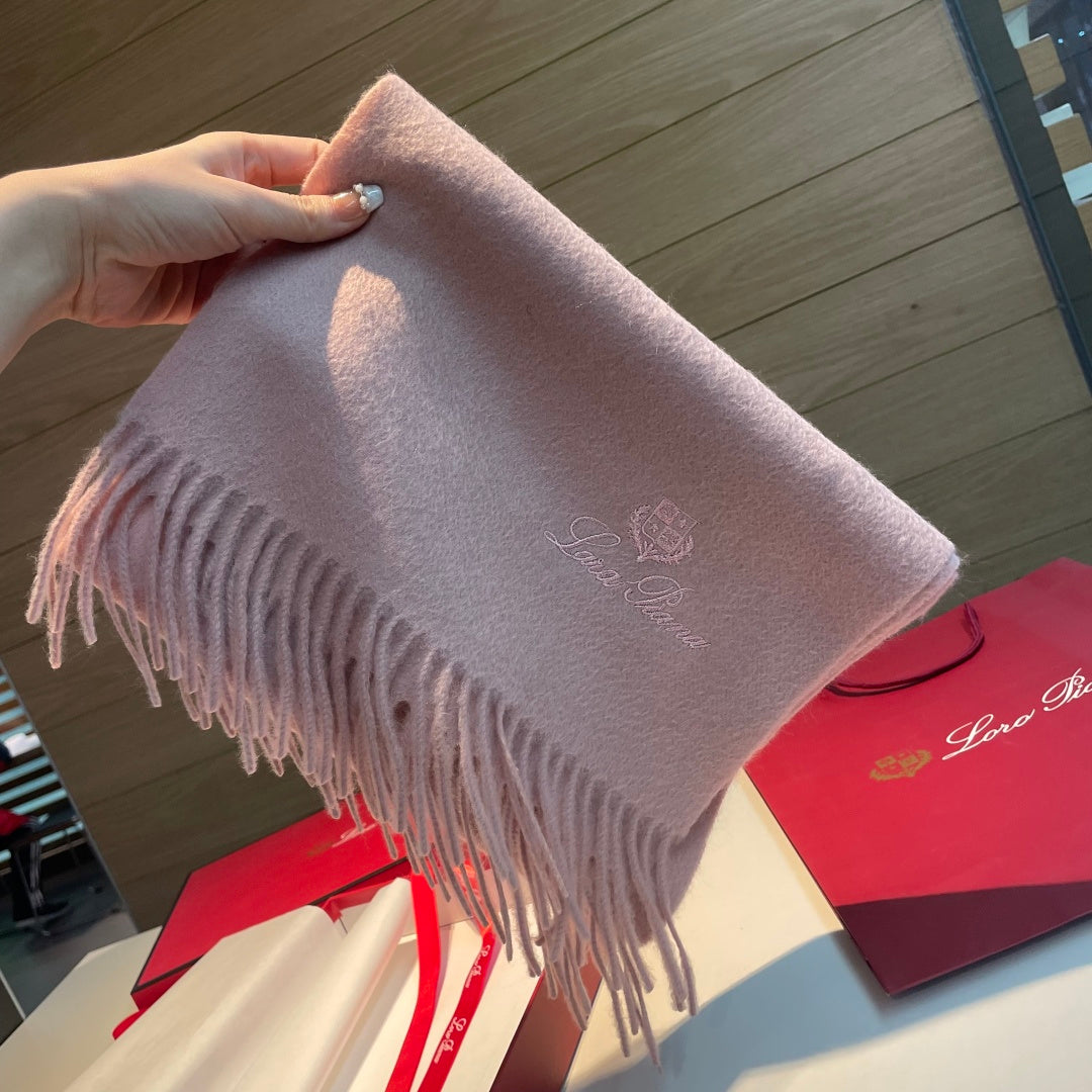 velvet luxury Scarf for women - alternate angle view 3