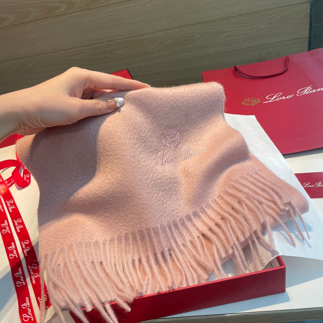 velvet luxury Scarf for women - alternate angle view 4
