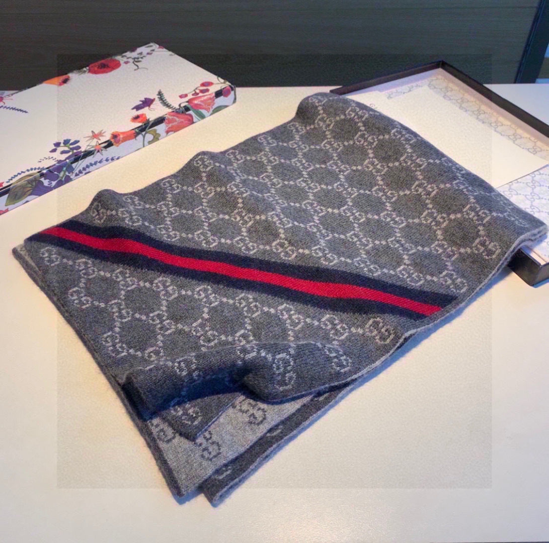 linen luxury Scarf for men - alternate angle view 6