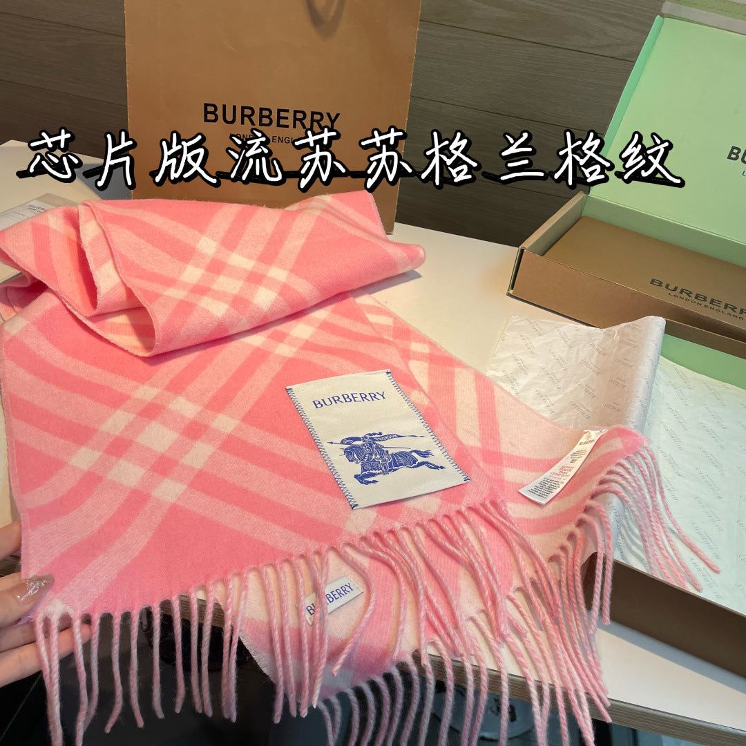 two-tone velvet tassel Scarf for men - alternate angle view 10