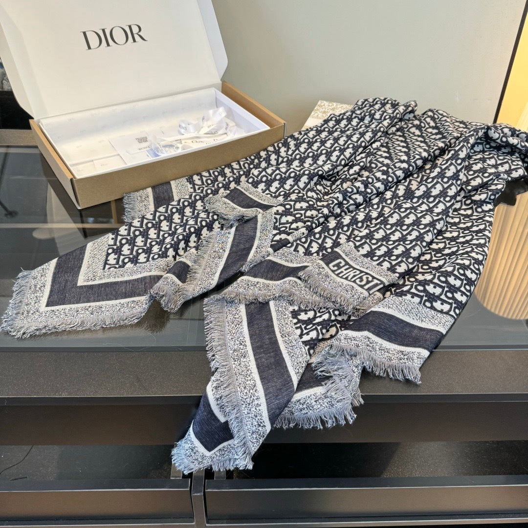 gray velvet floral Shawl for women - alternate angle view 5