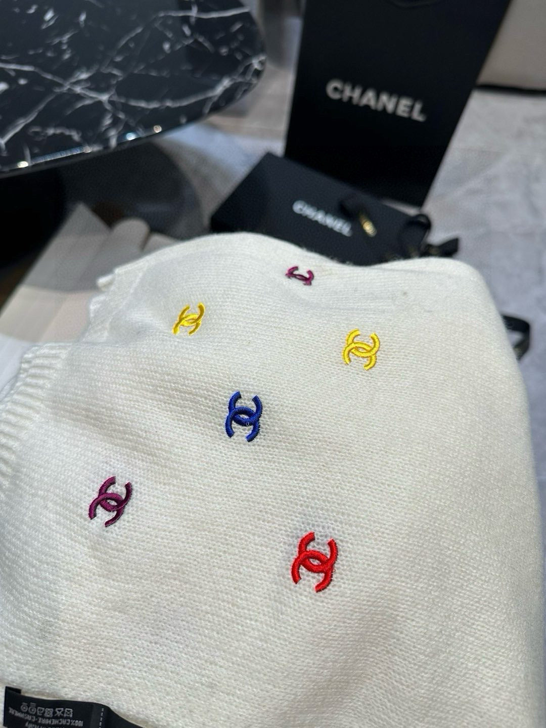 velvet versatile Shawl for women - alternate angle view 4