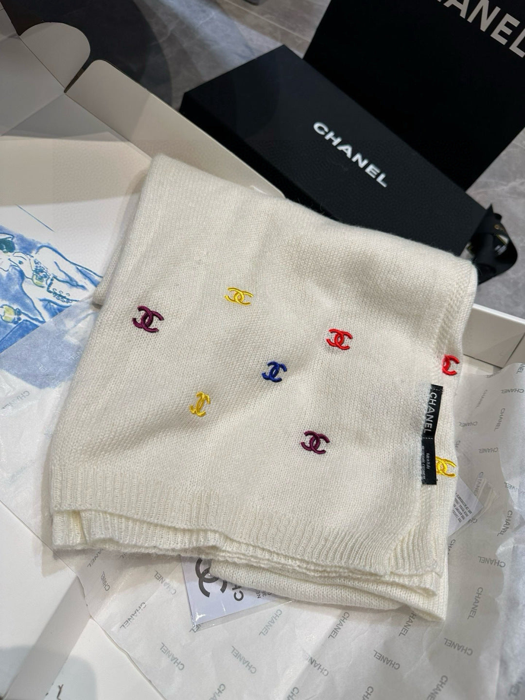 velvet versatile Shawl for women - alternate angle view 3