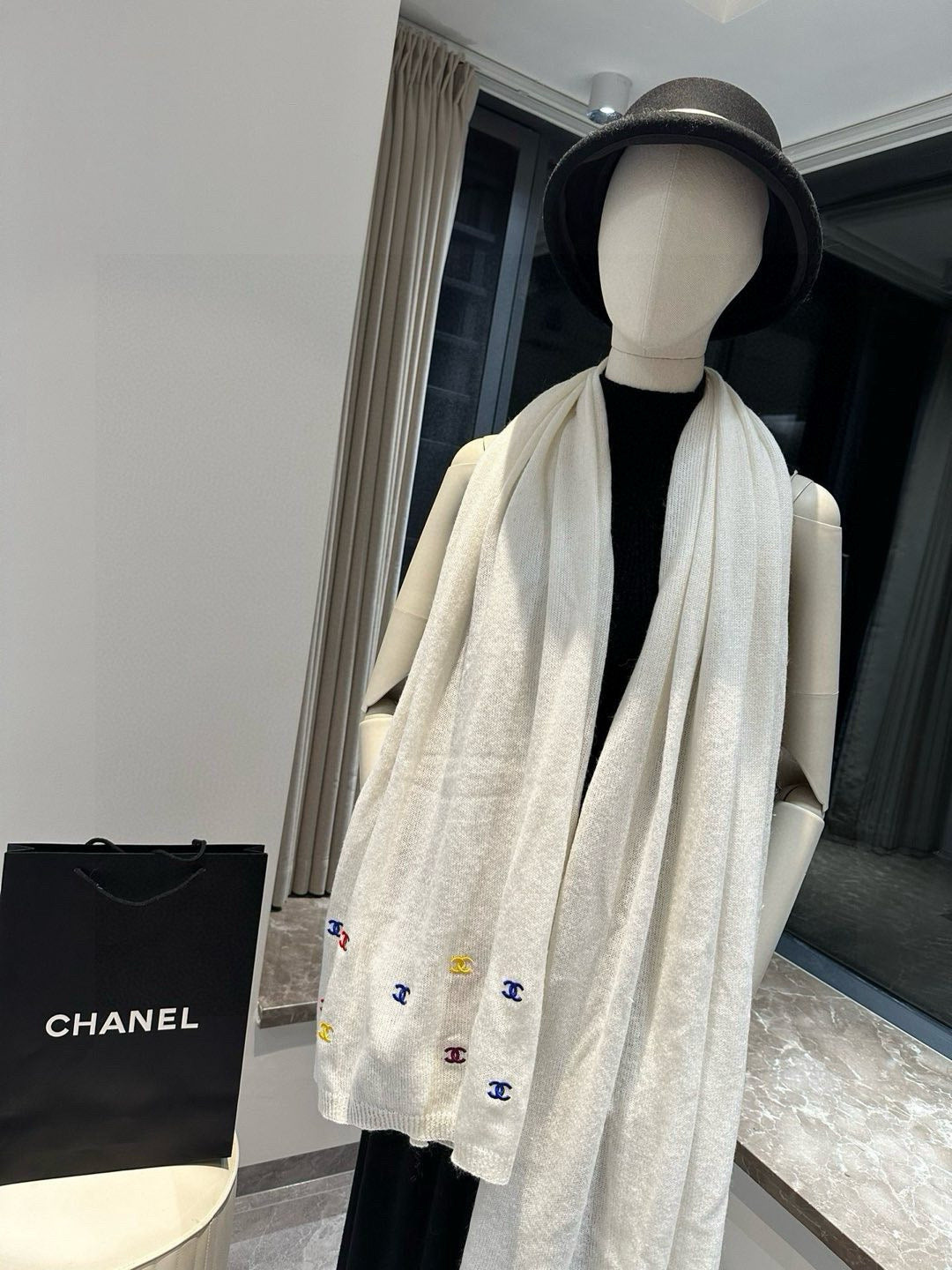 velvet versatile Shawl for women - alternate angle view 9