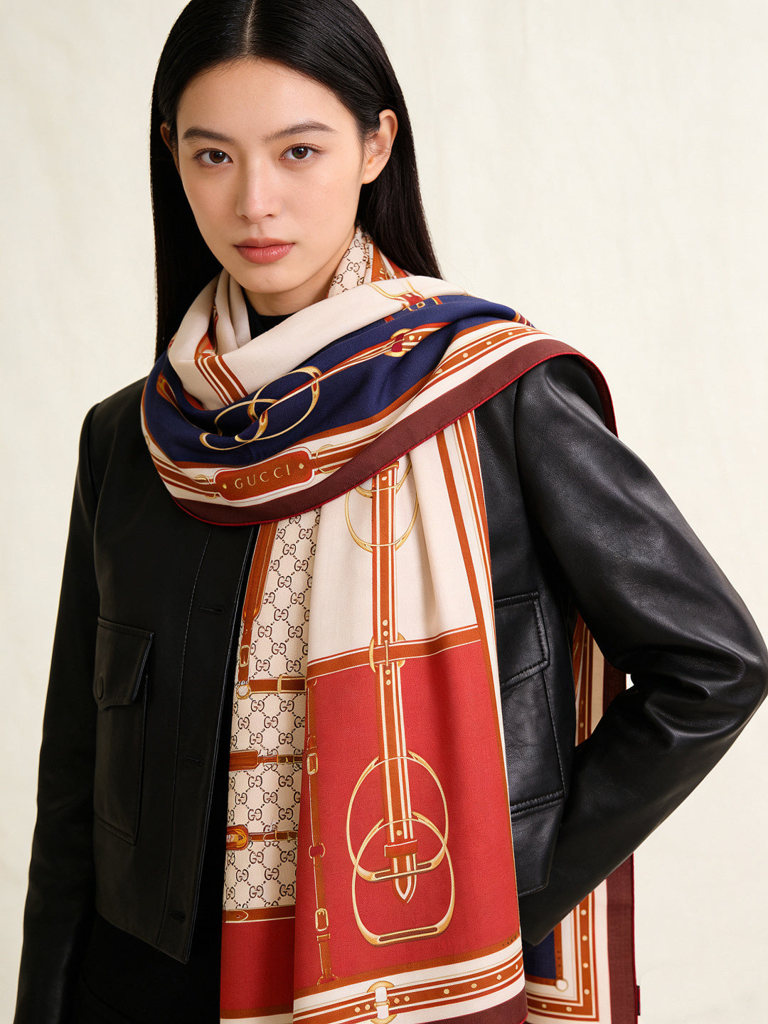 velvet floral fashion accessory for women - product detail view