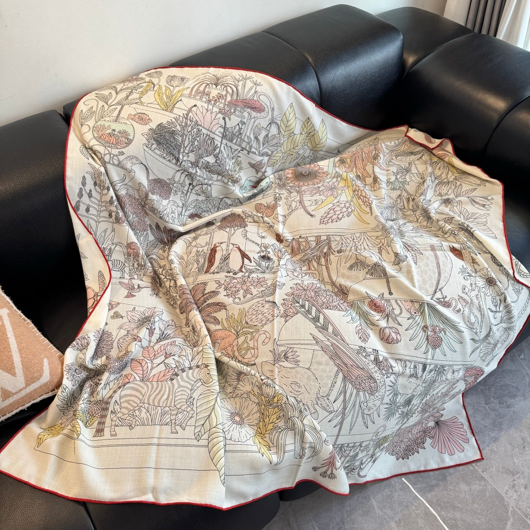 beige velvet handmade Shawl for women - alternate angle view 11